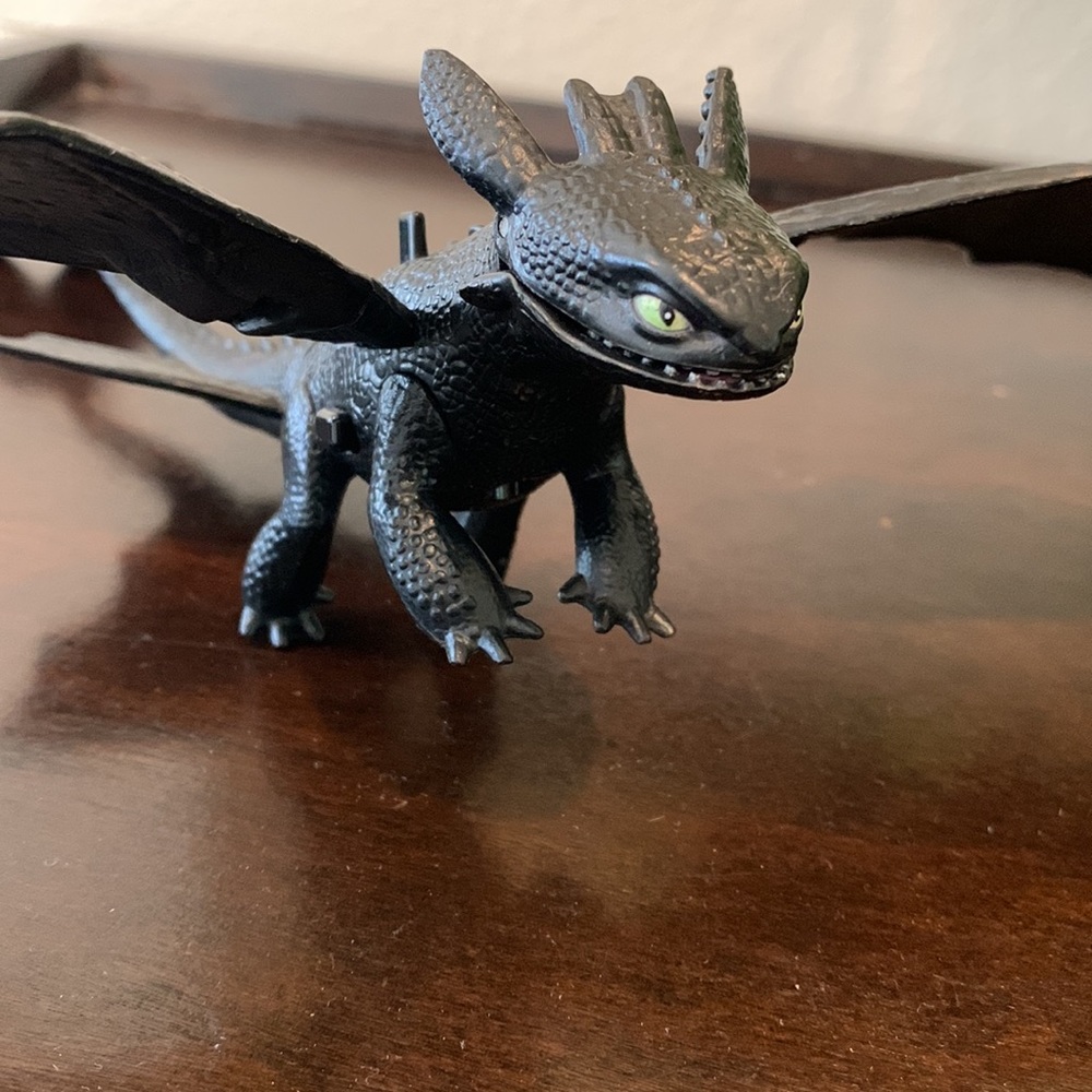 Dreamworld Toothless,  how to train your dragon figure